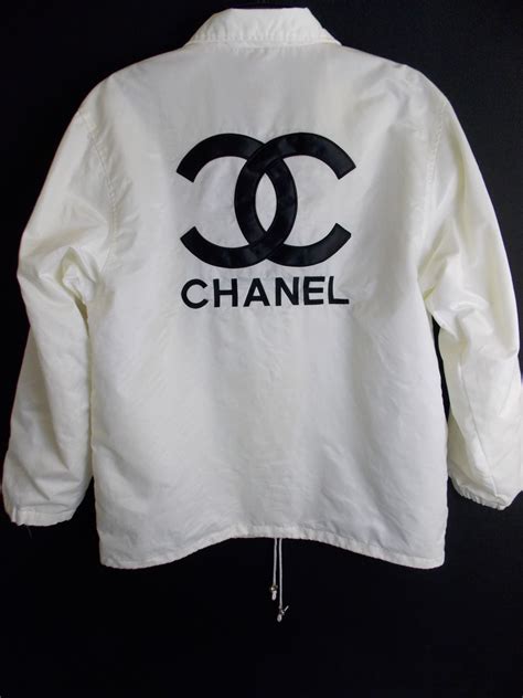 chanel windbreaker pink|Chanel windbreaker jacket.